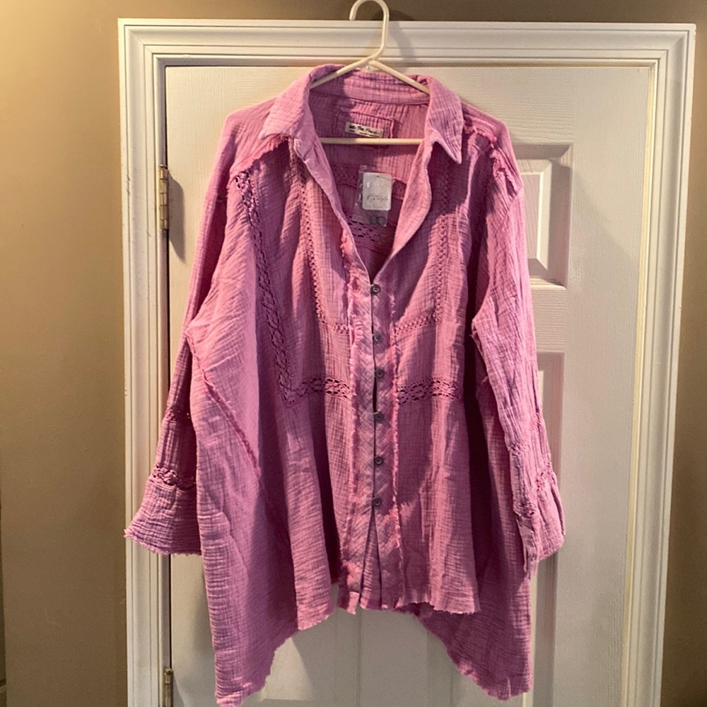 Free People blouse purchased last month